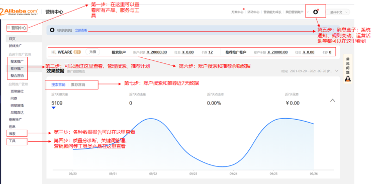 營銷中心【首頁改版】【賬戶設(shè)置功能下沉】【新建計劃流程】